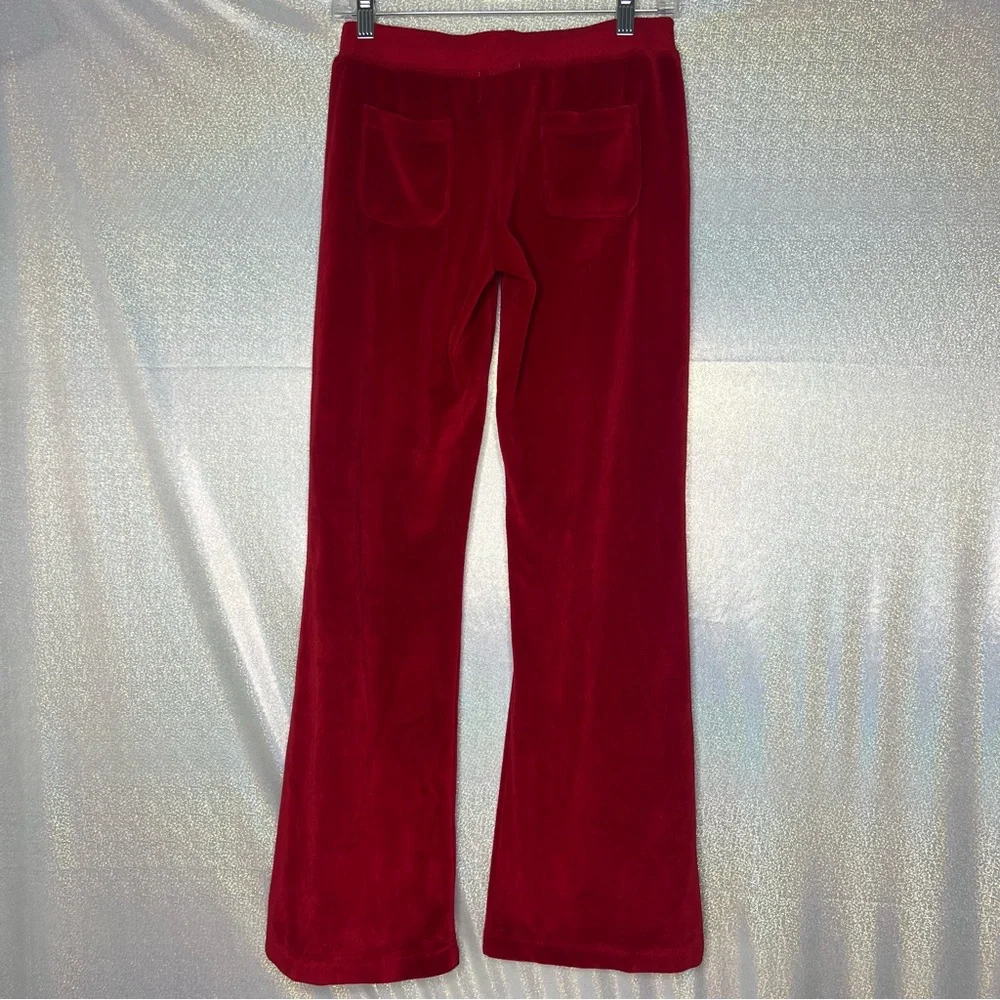 Dulce Devine pants velvet velour pockets on bum y2k lounge sweatpants cute icon - Picture 3 of 6